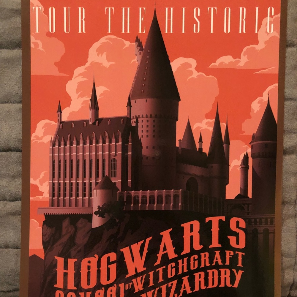 Hogwarts Harry Potter Sign